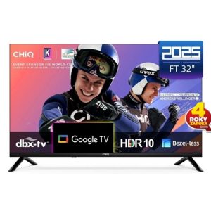 CHiQ LF32FT TV 32", FHD, smart, Google TV, dbx-tv, Dolby Audio, Frameless