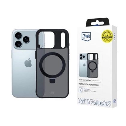3mk ochranný kryt Smoke Case Mag&Stand pro Apple iPhone 17 Pro