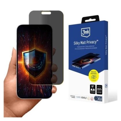 3mk ochranná folie Silky Matt Privacy pro Apple iPhone 17