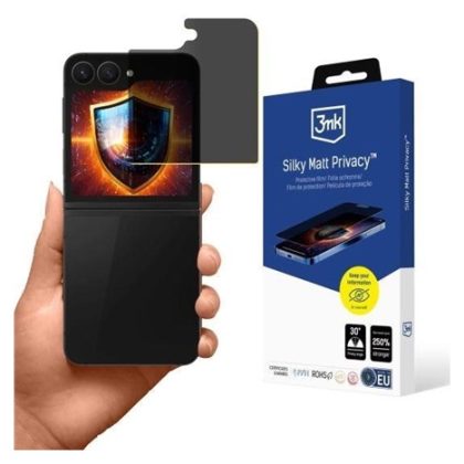 3mk ochranná folie Silky Matt Privacy pro Samsung Galaxy Z Flip 6 / 7 FE