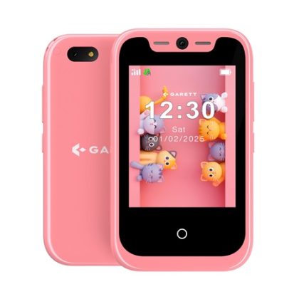 Garett Smartphone OneKid Pink – telefon pro děti, s rodičovským dohledem, růžový