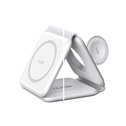 WG – Bezdrátová nabíječka WGMaxFlex 3in1 / Skládací / 15W+5W+2.5W / WG 42 / white