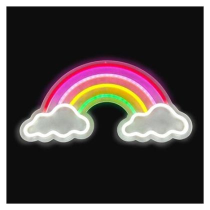 2Kids Toys LED NEON LIGHT lampička Duha s mraky