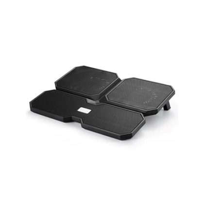 DEEPCOOL Chladící podložka Multi Core X6, pod notebook, černá