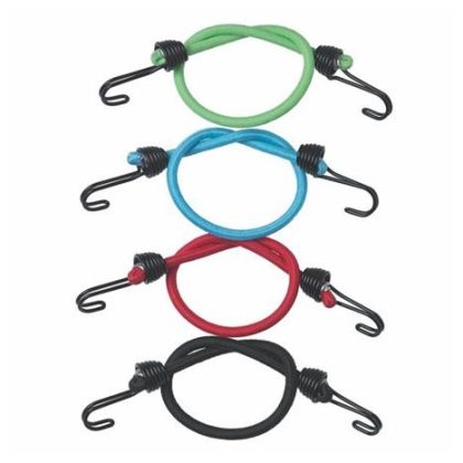 Master Lock Upínací gumy s háčky  – 25 cm (4 ks / balení)