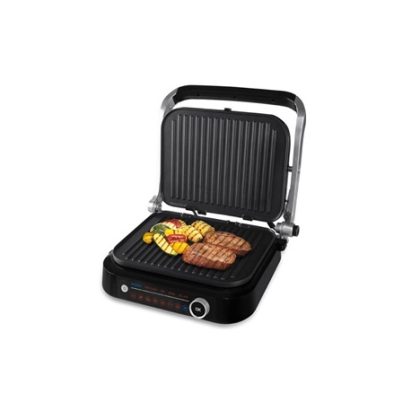 Orava Grillchef 2 elektrický kontaktní gril, 2100 W, 6 programů, regulace teploty, rozmrazování