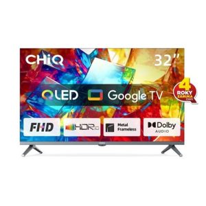 BAZAR - CHiQ  FHD QLED TV 32" L32QM8T Google TV záruka 2+2 roky - Rozbaleno (Komplet)