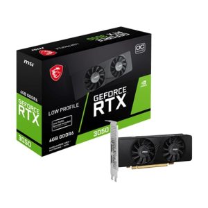 BAZAR - MSI VGA NVIDIA GeForce RTX 3050 LP 6G OC, 6G GDDR6, 1xDP, 2xHDMI - Po opravě (Bez příšlušenství)