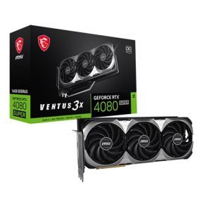 BAZAR - MSI VGA NVIDIA GeForce RTX 4080 SUPER 16G VENTUS 3X OC, 16G GDDR6X, 2xDP, 2xHDMI - Po opravě (Bez příšlušenství)