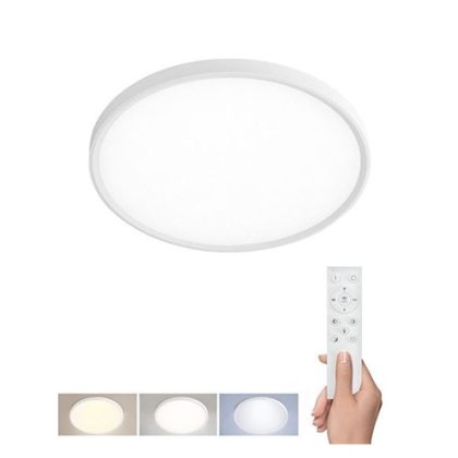 Solight LED osvětlení s dálkovým ovladačem Estela White UGR, 40W, 4300lm, 40cm, URG