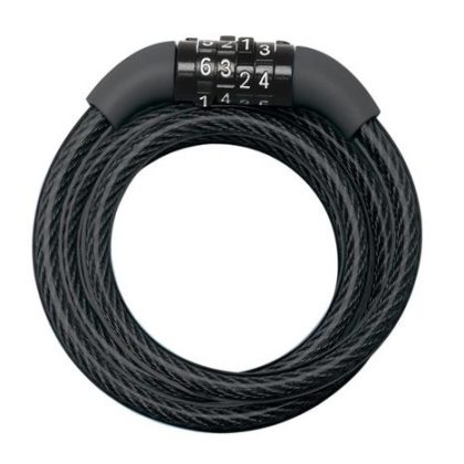 Master Lock Spirálový kombinační zámek na kolo  8143EURDPRO – 1,2m