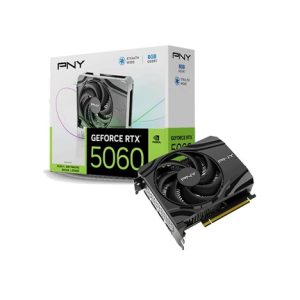 PNY VGA NVIDIA GeForce RTX 5060 8GB, RTX 5060, 8GB GDDR7, 3xDP, 1xHDMI