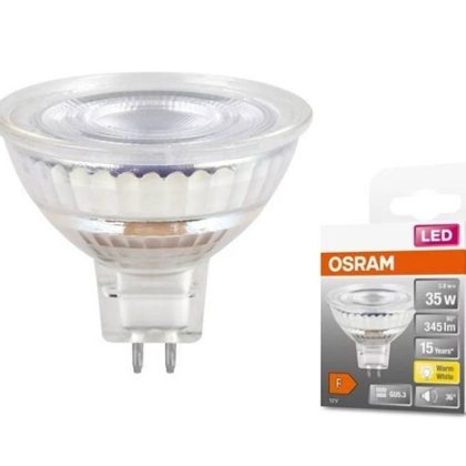 OSRAM LED STAR GU5,3  3,8W/827 12V MR16 35W teplá